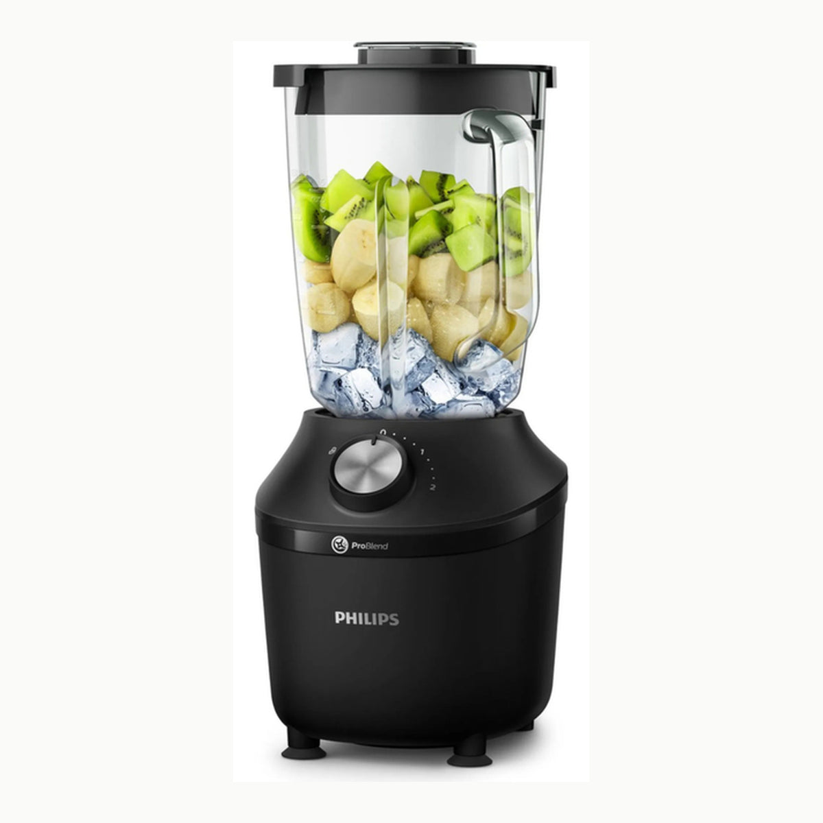 Philips Serie 3000 Frullatore – Bicchiere in Vetro Resistente da 2L