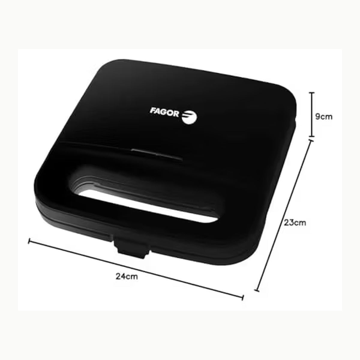 Fagor Sandwichera 750W - Placas desmontables, revestimiento