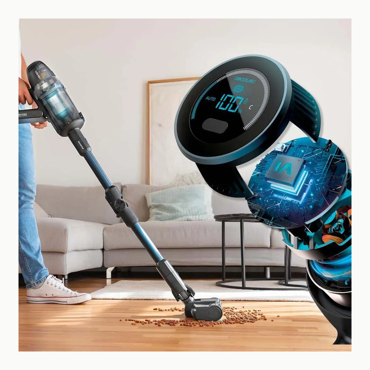 Cecotec Limpiatapicerías con Cable Conga 2000 Carpet&Spot Clean