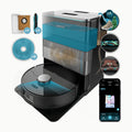 X70 Cecotec Robot Aspirador y Friegasuelos con IA y Base Autovaciado