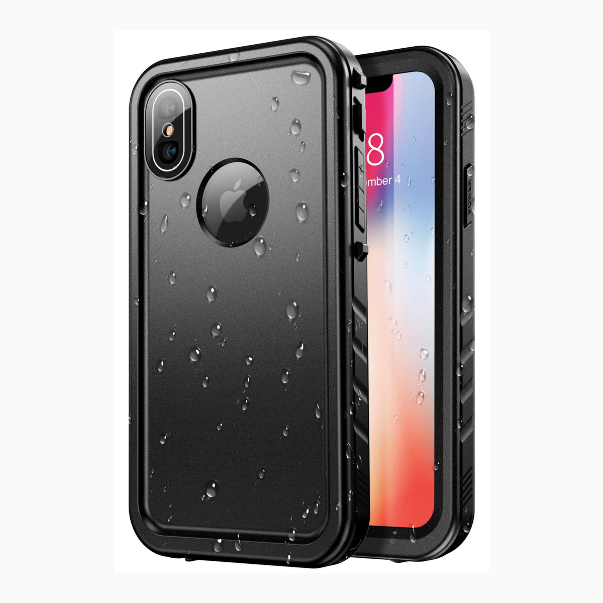 Funda impermeable 360 Grado Cozycase Funda iPhone X/iPhone XS