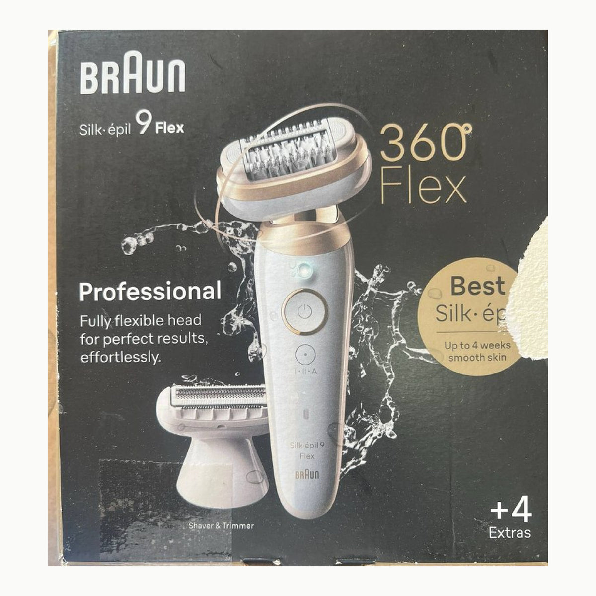 Braun Silk-épil 9 Flex, Depiladora Eléctrica Mujer Para Una