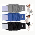 LeerKing Pañales Perro Macho Lavable Paquete de 3 Bandas de Vientre