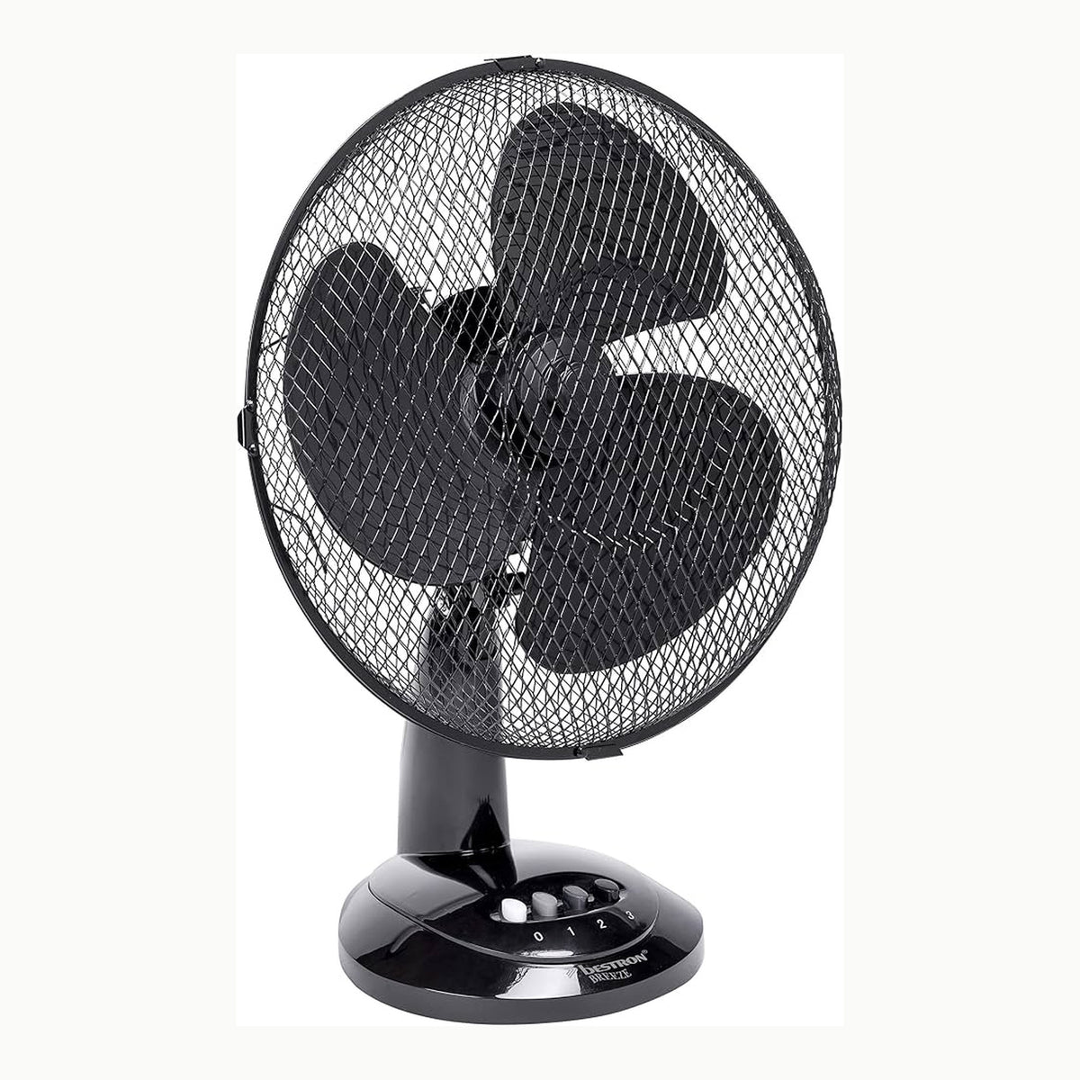 DDF27W Bestron Mobiler Tischventilator Ø 27cm, kleiner Ventilator 2