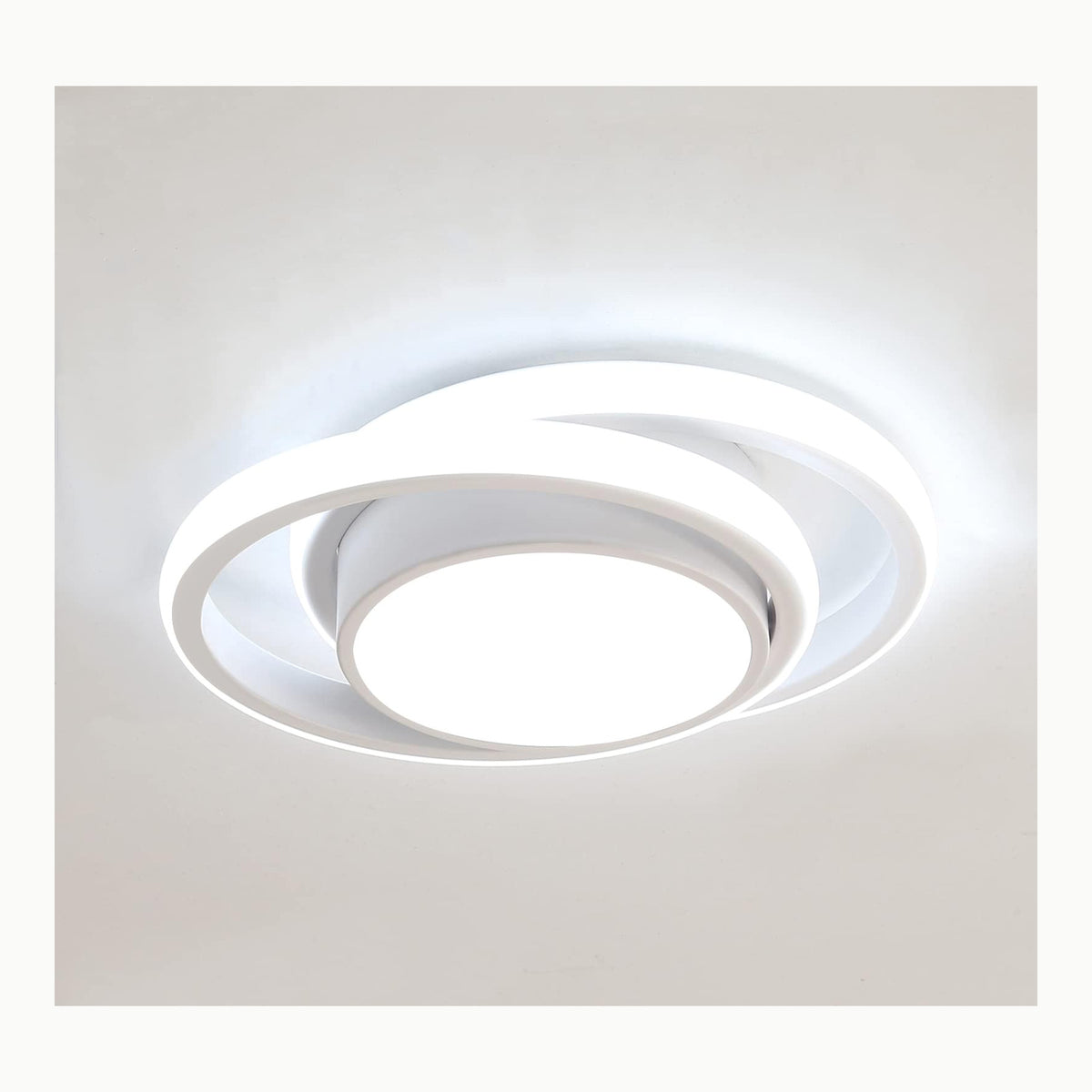 Comely Plafón LED Redondo 28 cm 32 W – Luz Fría 6500 K, 2350 lm –