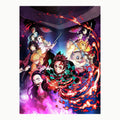 DIY Diamond Painting 5D DIY Demon Slayer Full Diamond Painting Kit de