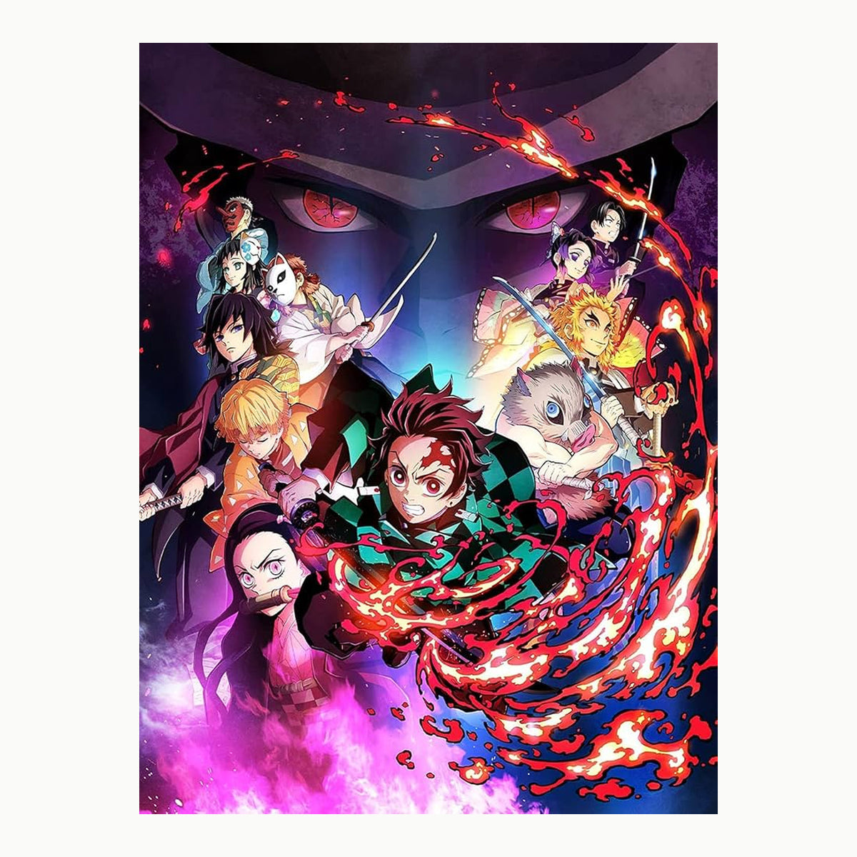 DIY Diamond Painting 5D DIY Demon Slayer Full Diamond Painting Kit de