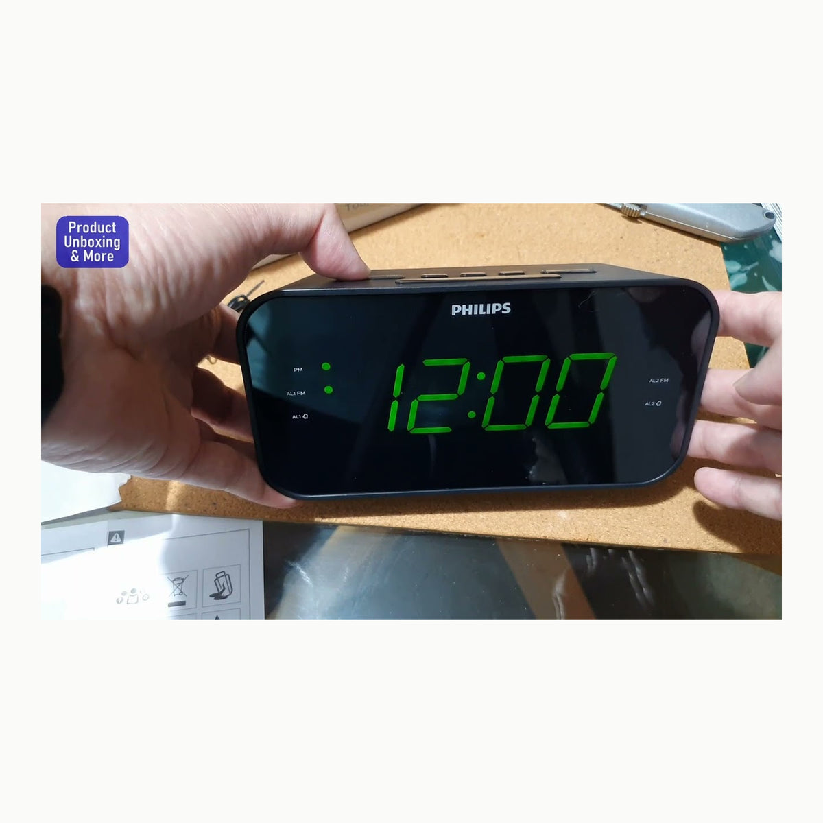 TAR3306/12 Despertador TAR3306/12 Philips Despertador Radio con