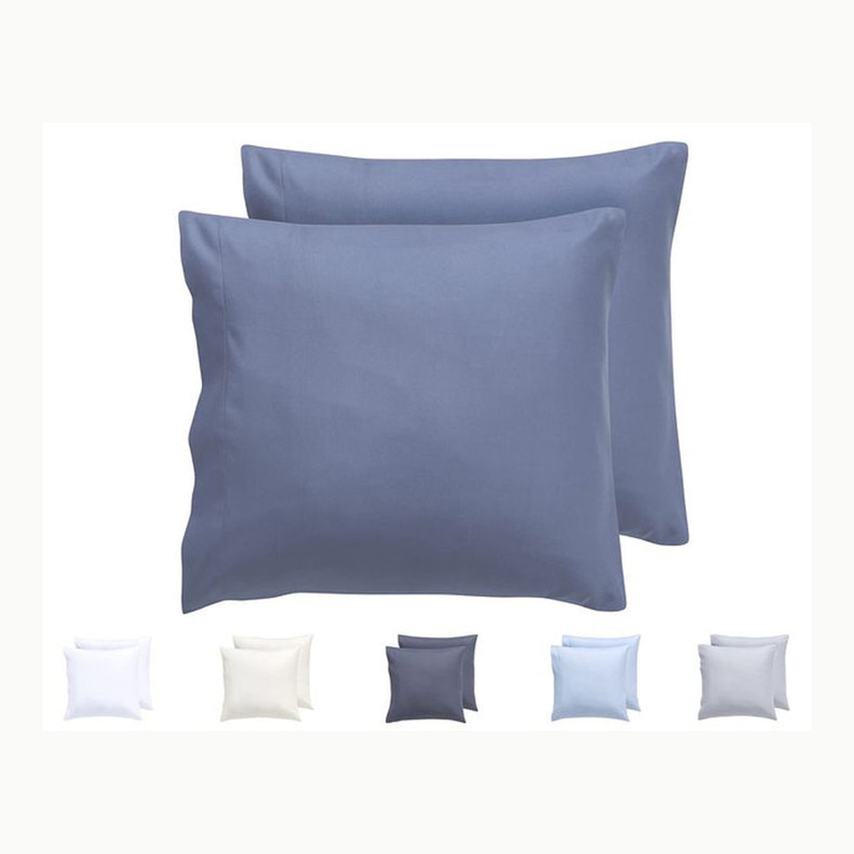 Juego de Fundas Todocama – Juego de 2 Fundas de Almohada, Microfibra