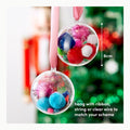 48 Bolas Transparentes THE TWIDDLERS 48 Bolas de Navidad Transparentes