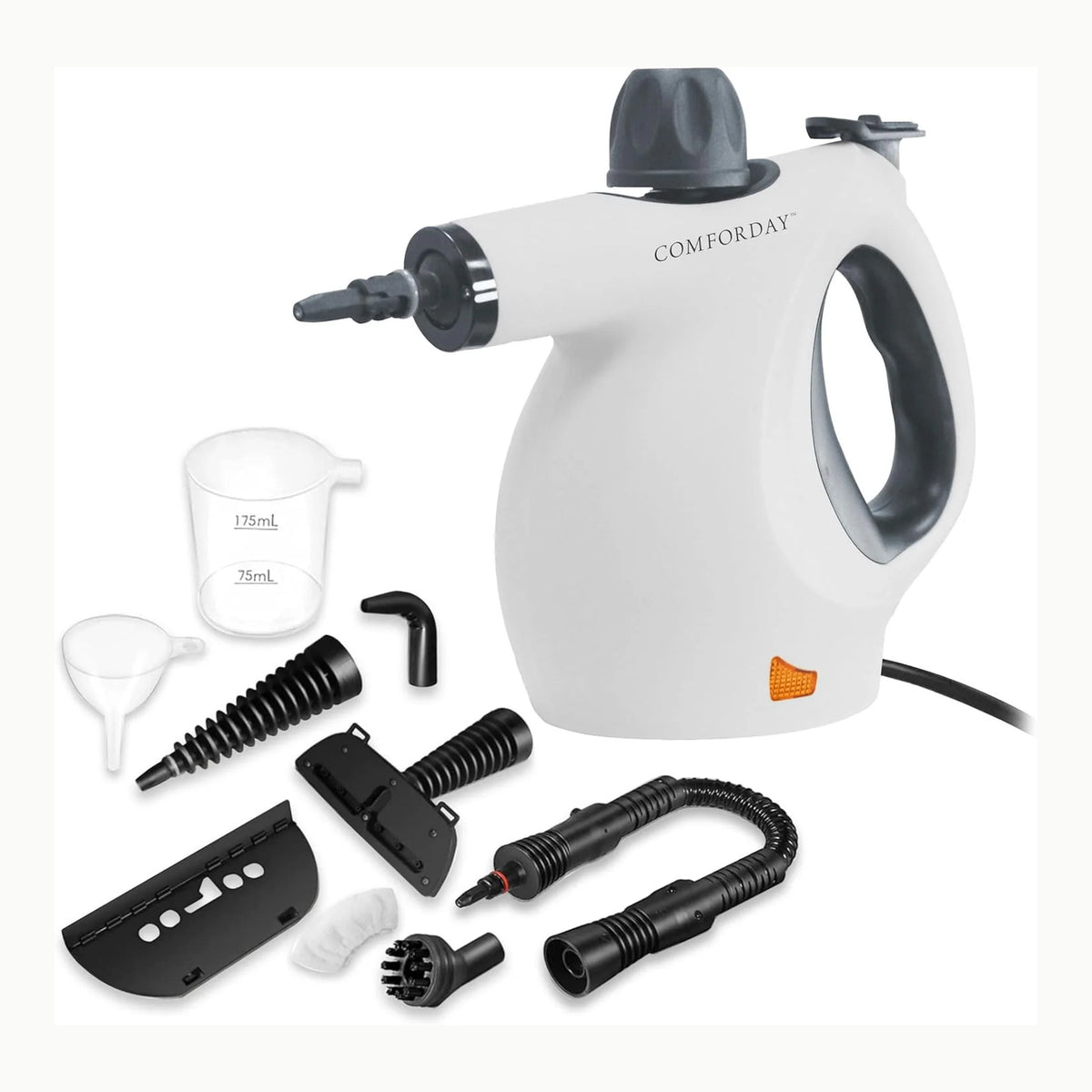 COMFORDAY Limpiador de Vapor de Mano, Limpiador de Vapores Portátil