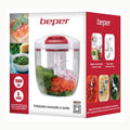 BEPER C107UTT002 Picadora Manual, Picadora con cuerda, Contenedor de