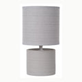 LUCIDE GREASBY - Lampe de table - Ø 14 cm - 1xE14 - Gris