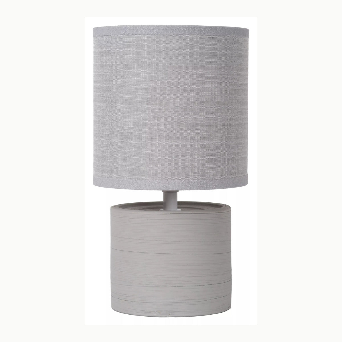 LUCIDE GREASBY - Lampe de table - Ø 14 cm - 1xE14 - Gris