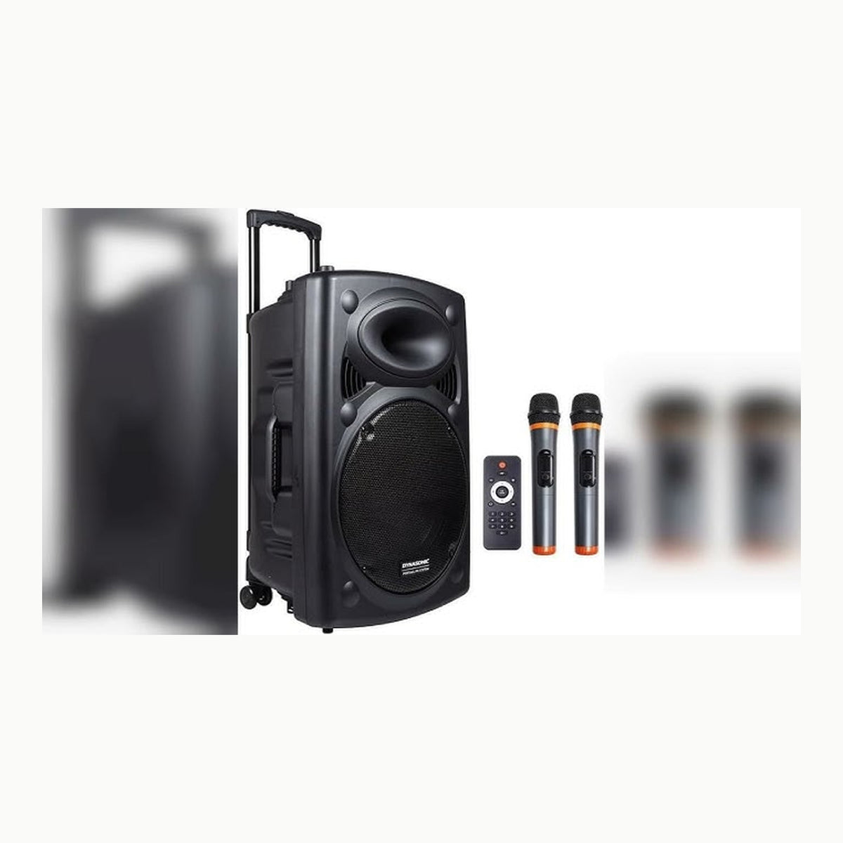 No se enciende. DYNASONIC Dynapro Altavoz Autoamplificado Potente