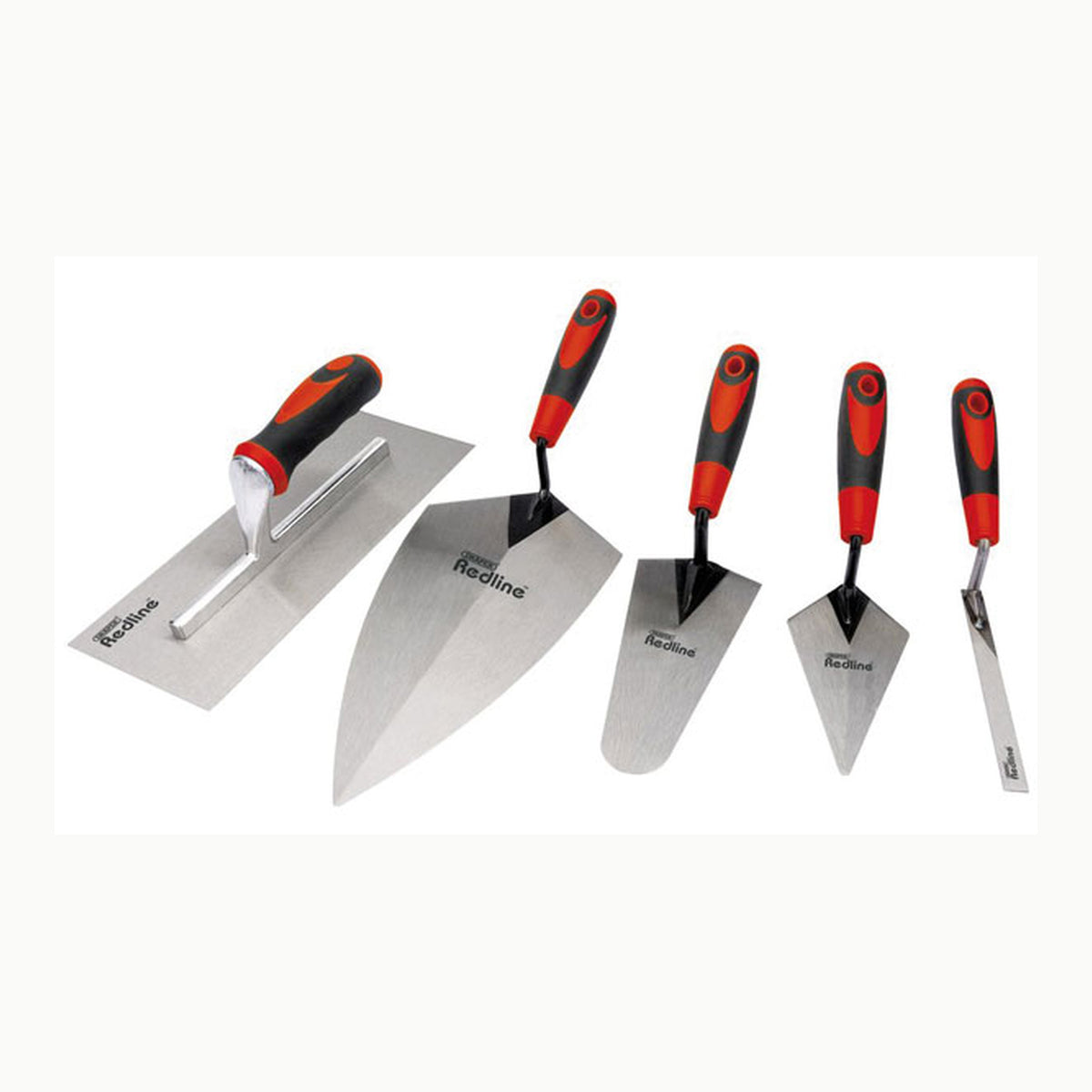 Draper Redline 69153 - Juego de paletas (5 piezas), color rojo