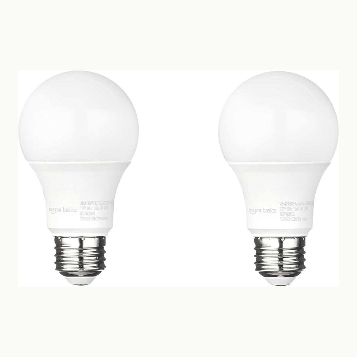 LED-Leuchtmittel E27 Amazon Basics LED-Leuchtmittel, Edison-Sockel