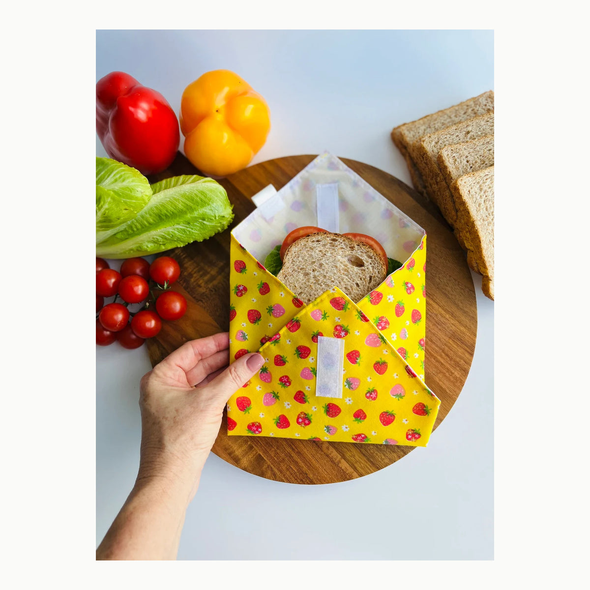 Tatay Envoltorio Bocadillo Reutilizable - Urban Food Textil Baguette