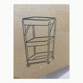 Bathroom shelf wheels Bathroom shelf on wheels