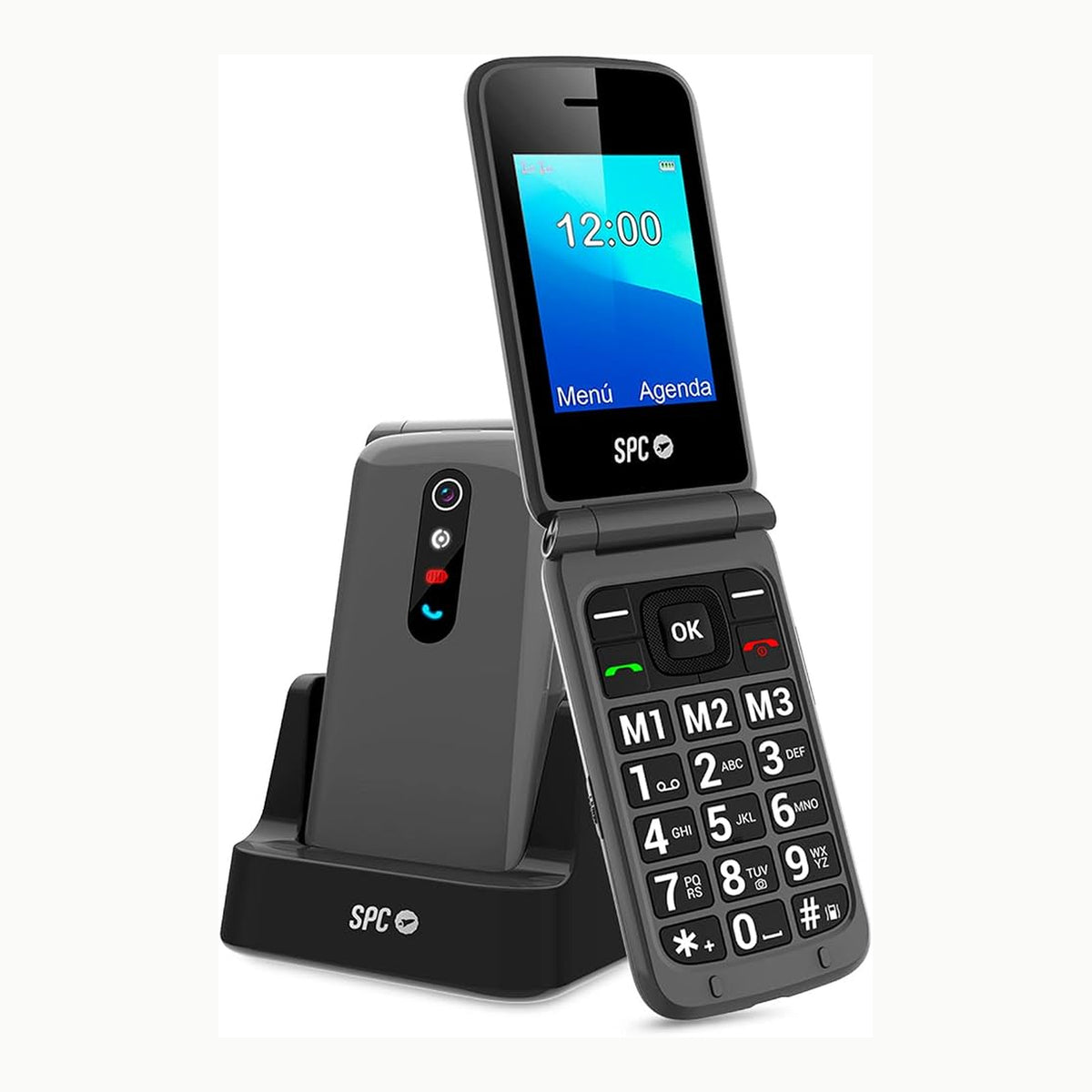 SPC Fortune 2 – Teléfono móvil de Teclas y números Grandes para