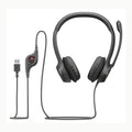 Logitech H340 Auriculares con Cable, Sonido Estéreo con Micrófono