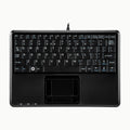 Perixx PERIBOARD-525 DE B Kabelgebundene Mini-USB-Tastatur mit