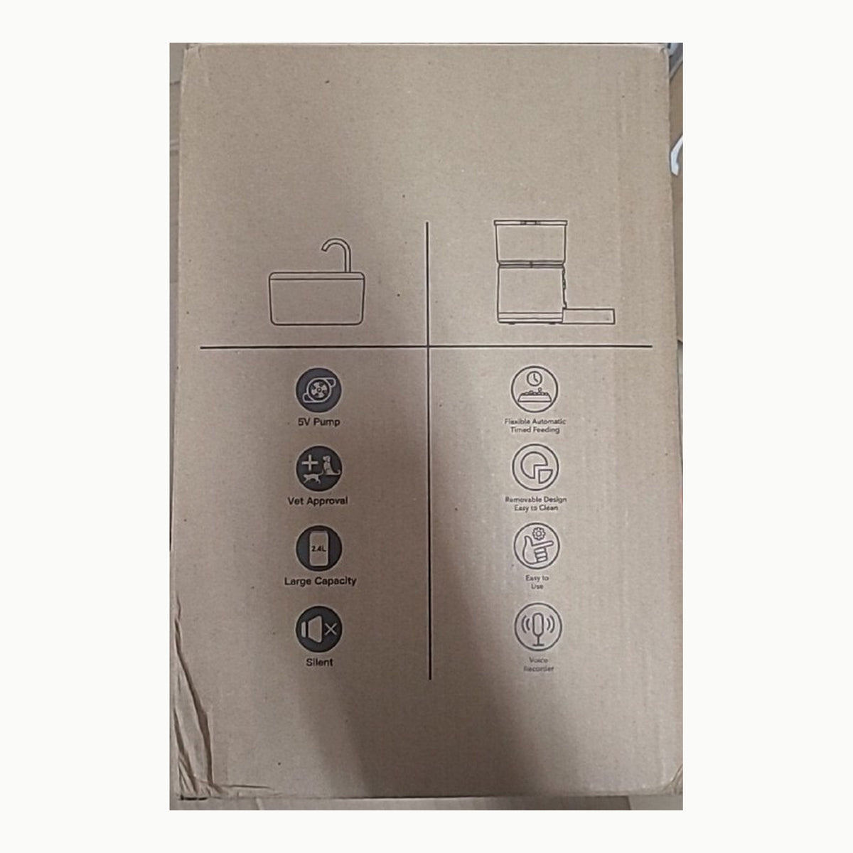 Comedero Automático Comedero Gato Automatico y Fuente para Gatos: