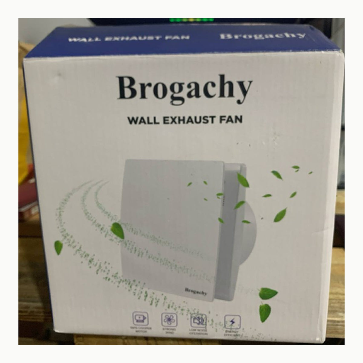 Brogachy wall exhaust fan
