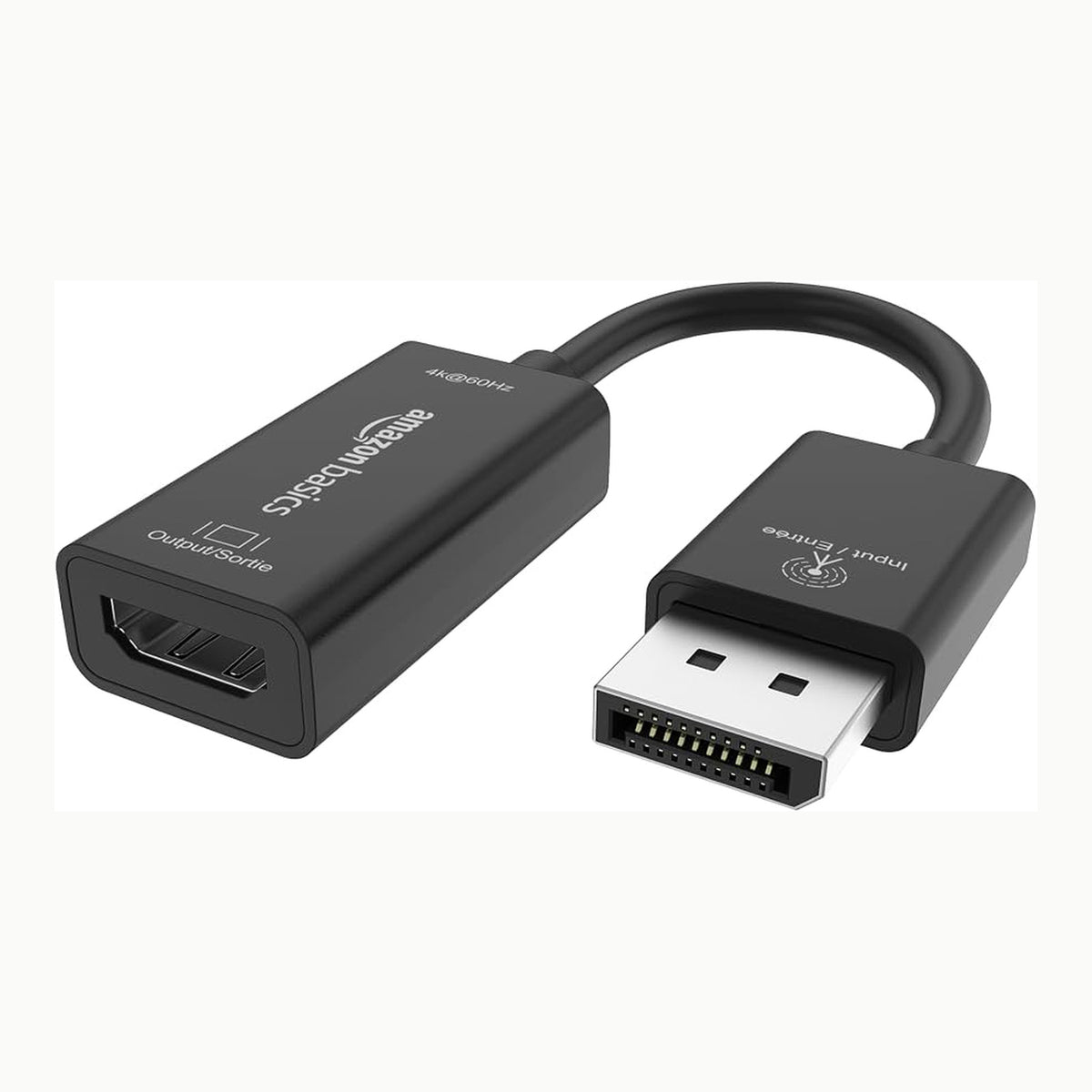 Amazon Basics DisplayPort to HDMI Cable, Uni-Directional, 4K@30Hz