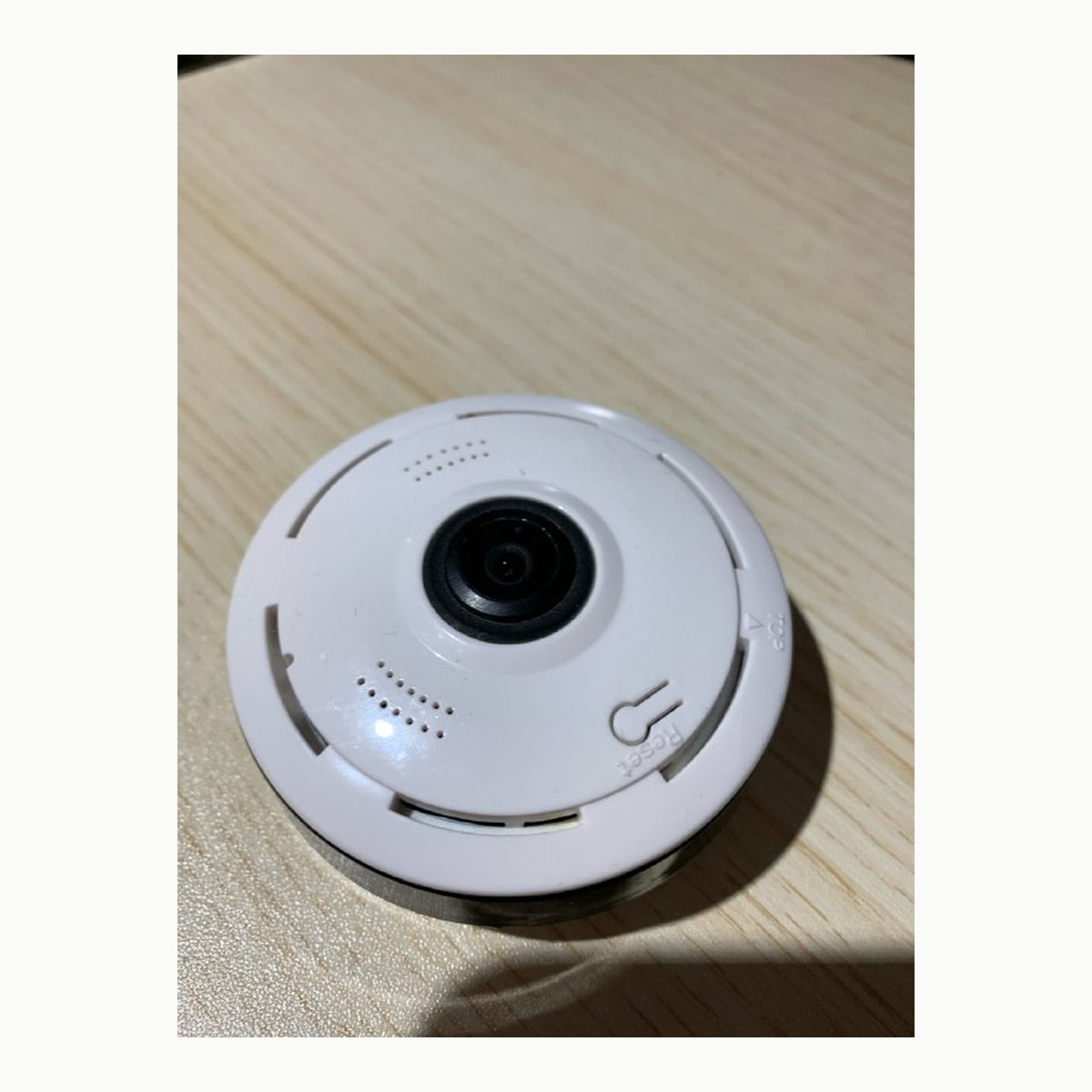 No content Cámara 360 de videovigilancia WiFi compacta redonda con