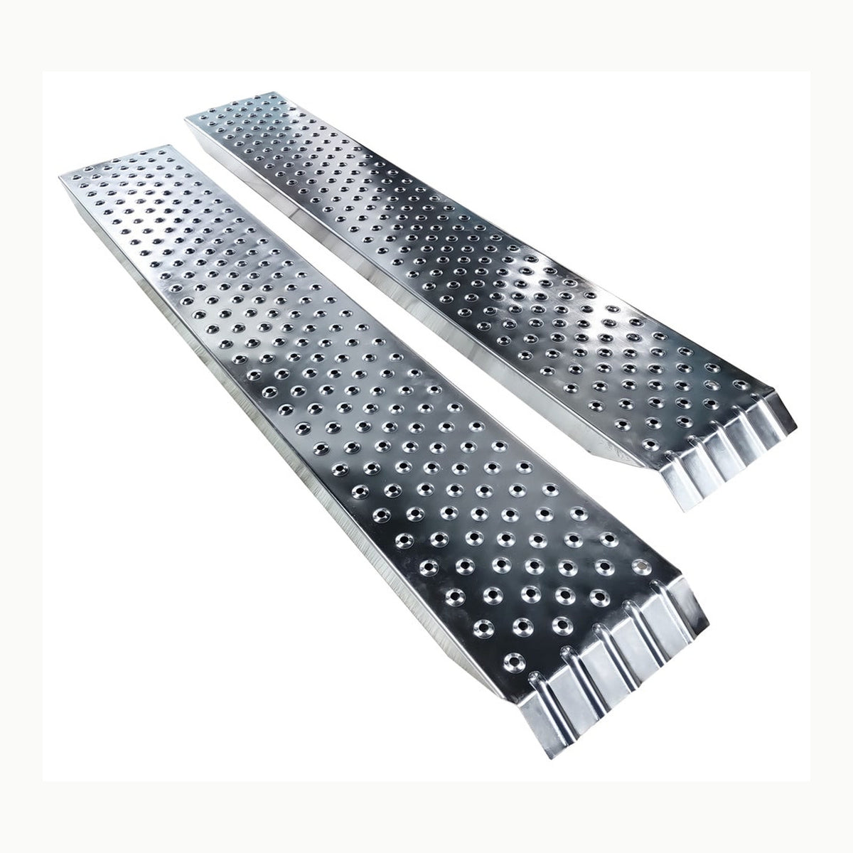 VOUNOT® 2X Rampa Carga de Acero Galvanizado para Moto, Remolque