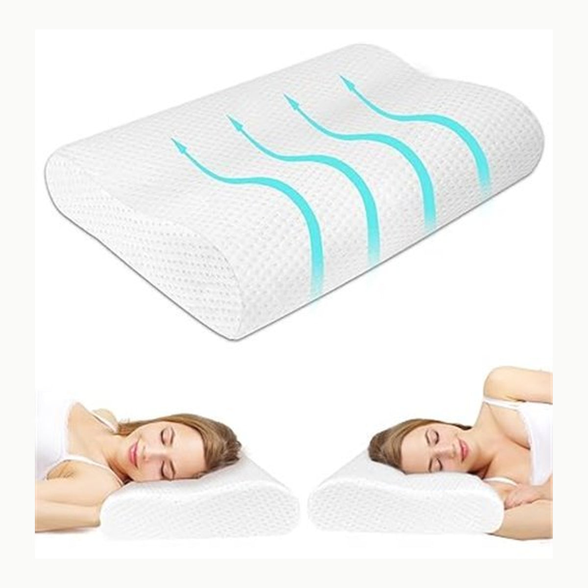 Ainiv Almohada Viscoelastica, Almohada Cervicales y Cuello, Almohada