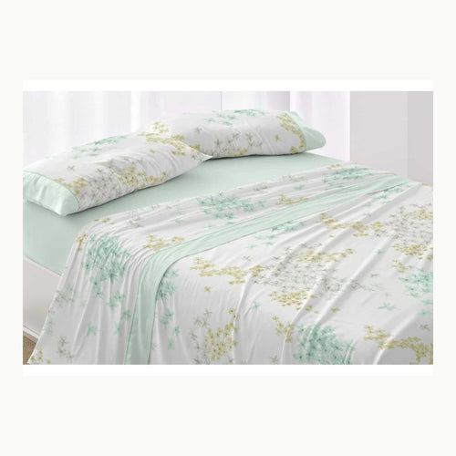 160x190 Burrito Blanco - Juego de sábanas - Cama de 150 a 160cm.