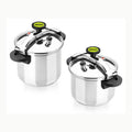 MONIX Classica Olla a presión tradicional de 4 litros, acero