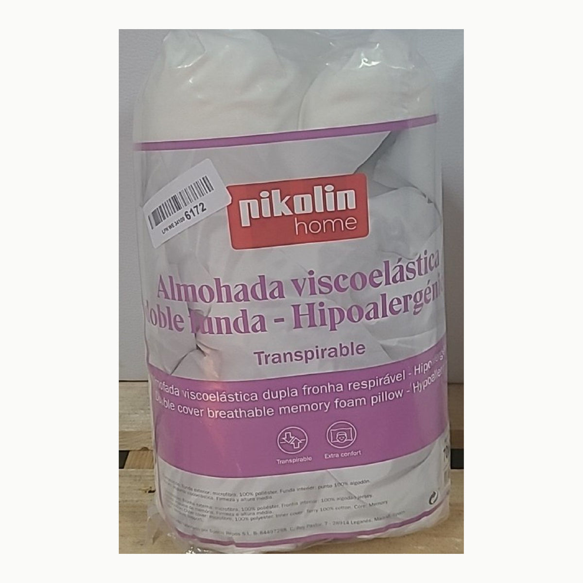 Pikolin Home - Almohada Viscoelástica 70 cm, de Hotel