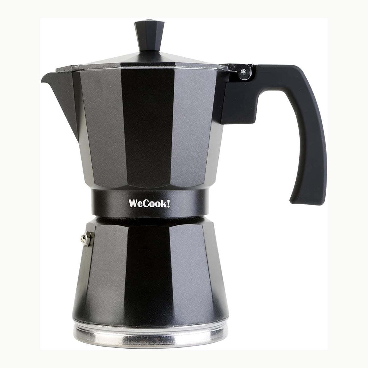WECOOK\! Luccia Cafetera Italiana, Inducción, Aluminio, Express, 1