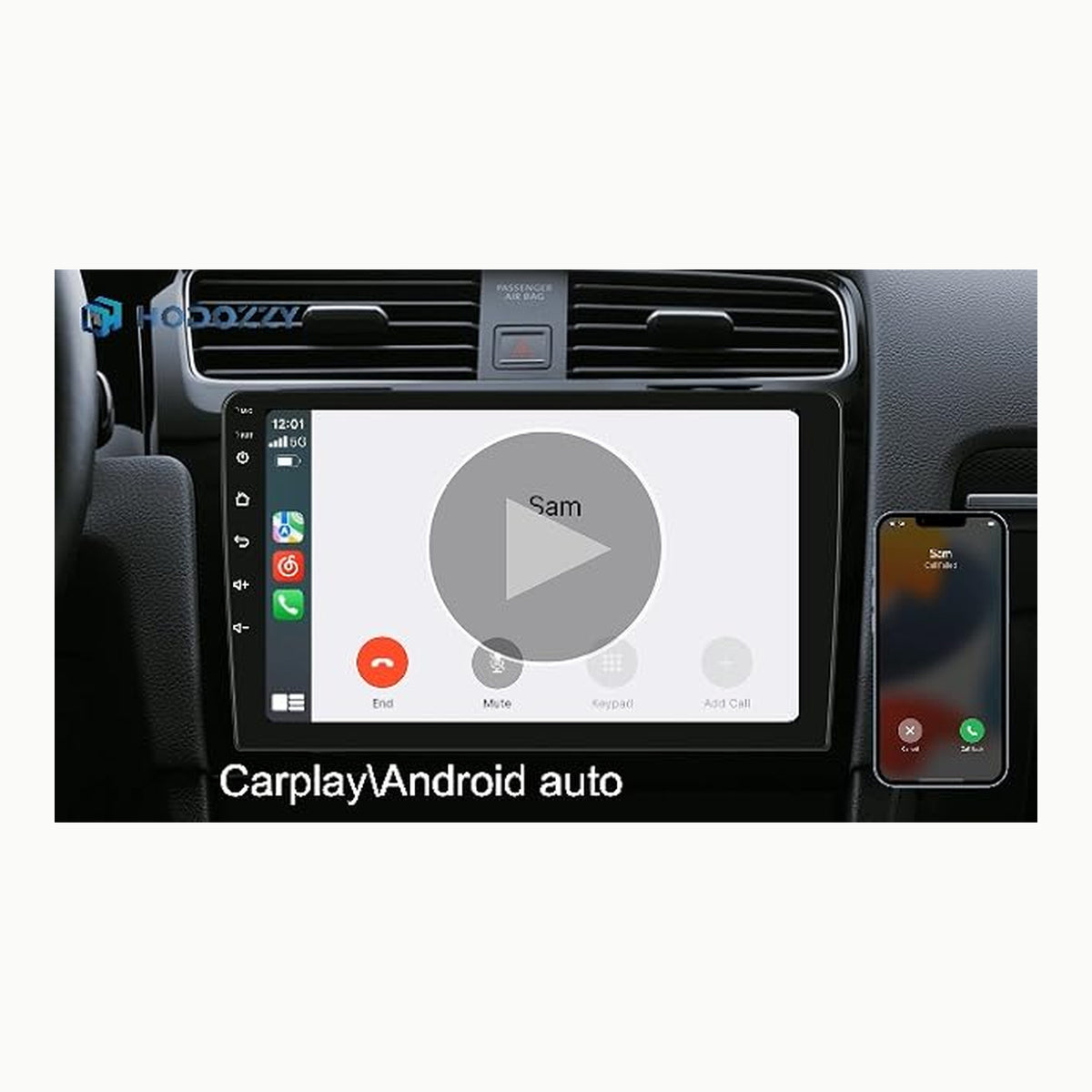 8 Núcleo 4+64G 【8 Núcleo 4\+64G】 Hodozzy Carplay Radio Coche para