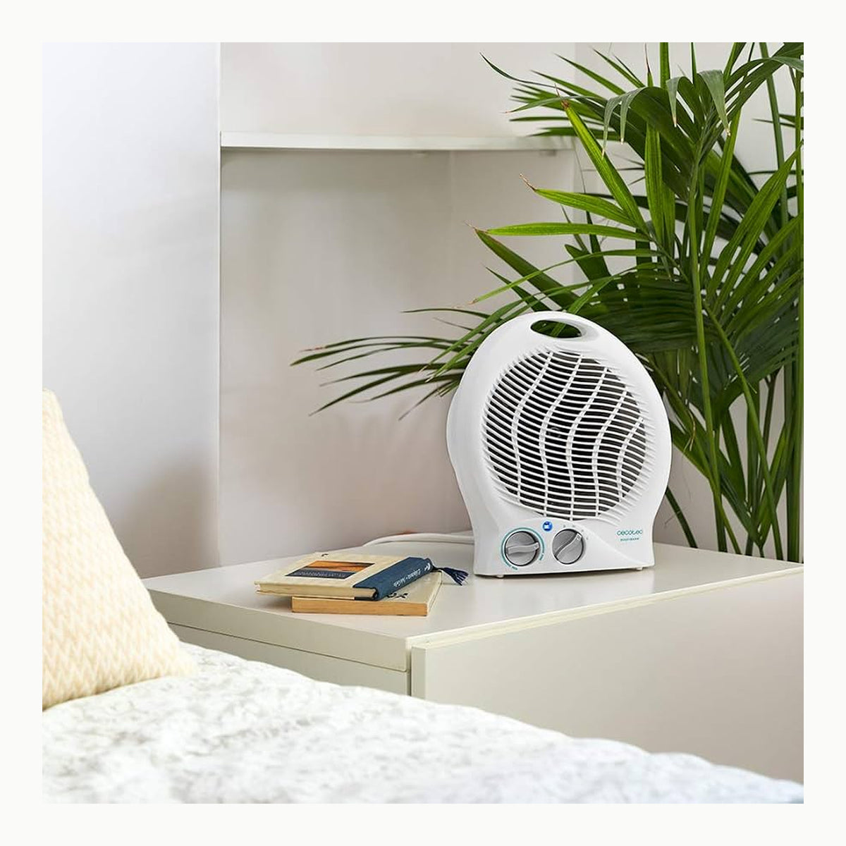Cecotec Calefactor Eléctrico de Baño Bajo Consumo Ready Warm 9790