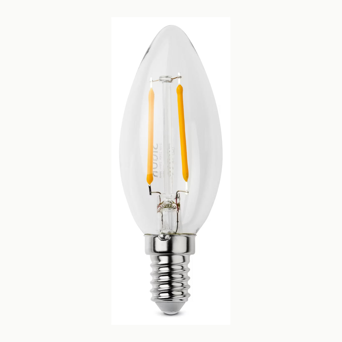 Bombilla LED Filamento Vela C35 E14 4W 2700K