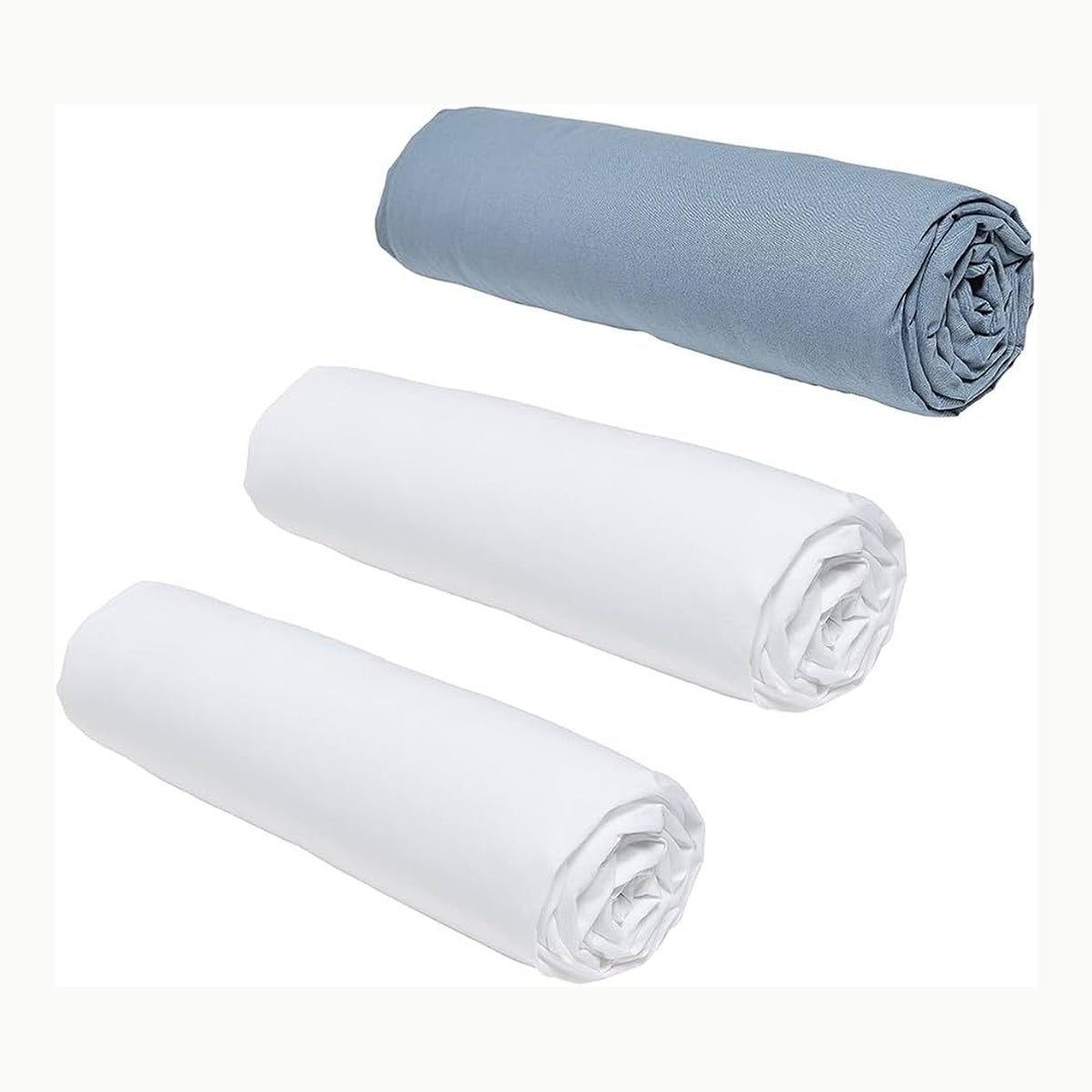 TODAY Essential - Drap Housse 90X190 cm 1 Personne Jersey 100% Coton