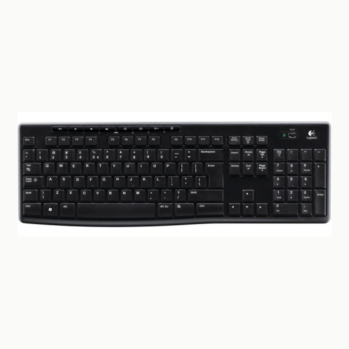 Logitech K400 Plus Teclado Inalámbrico Táctil para TV con Control