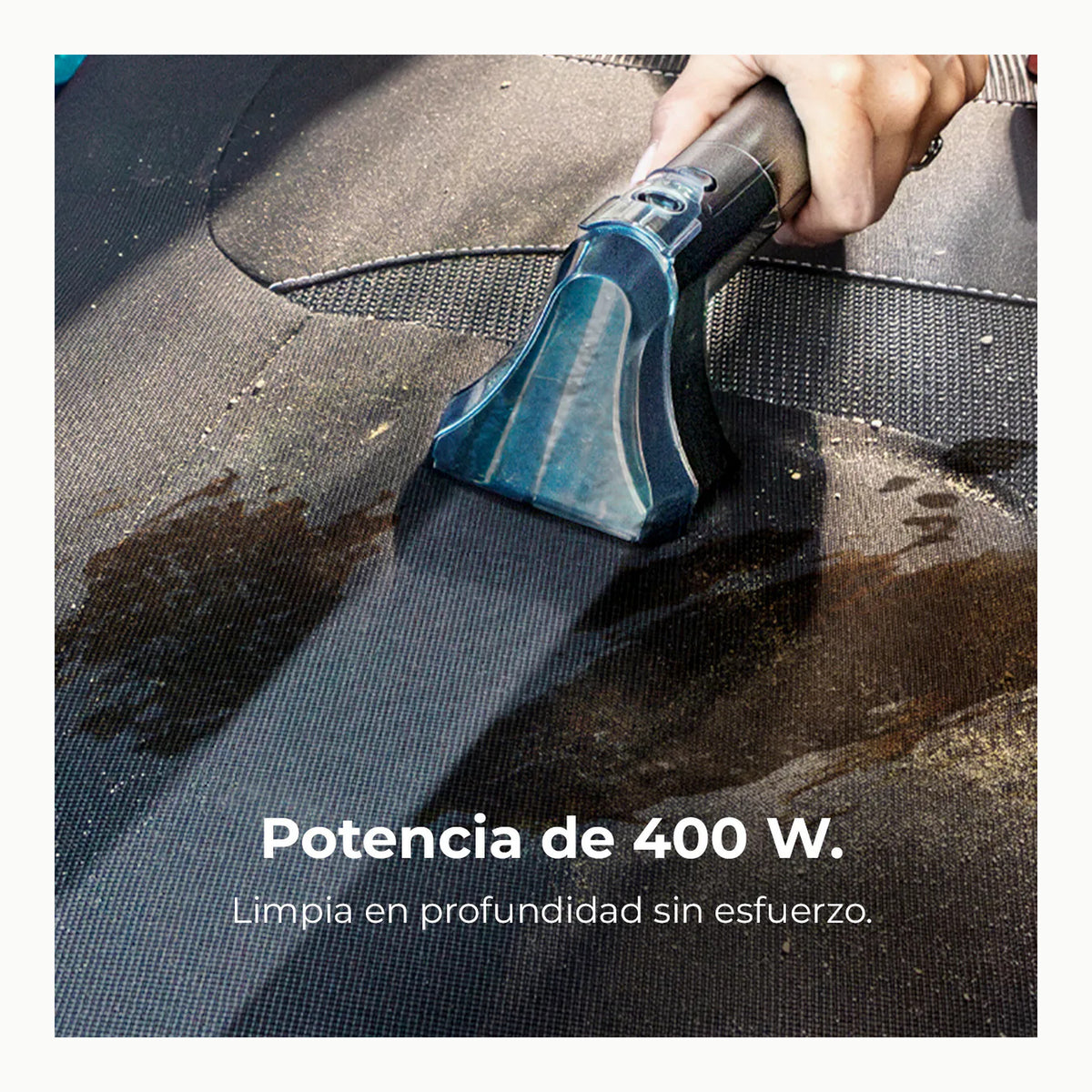 Cecotec Limpiador Aspirador de Tapicerías y Alfombras, Aspiradora de