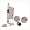 Kit Puerta Corrediza JDEL Kit Puerta CORREDERA Redondo NIQUEL