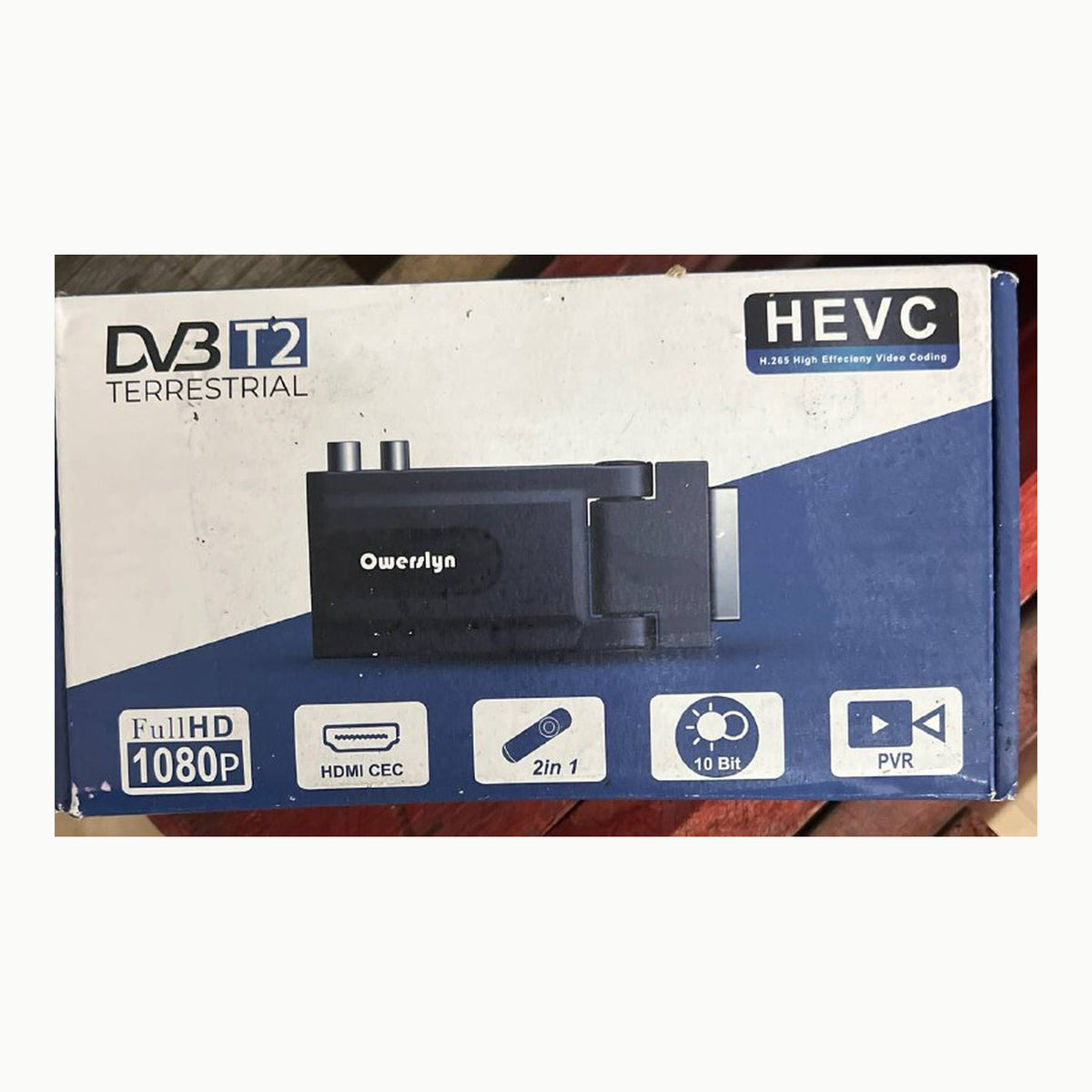 Sintonizador TDT HD 2025, OWERSLYN Decodificador TDT DVB-T2 HDMI CEC
