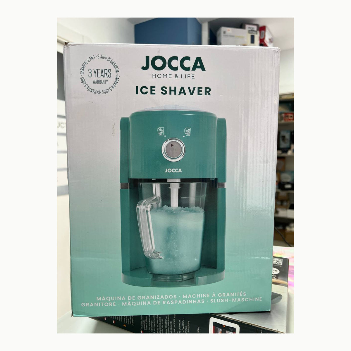 Jocca - Máquina para Hacer granizados eléctrica - Cuchillas de Acero