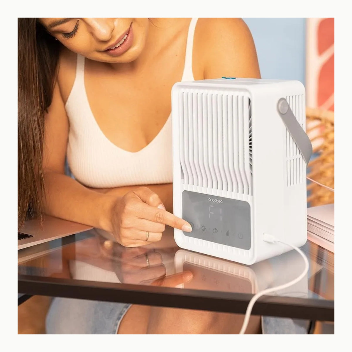 Climatizador DeskChill Cecotec Climatizador de Sobremesa EnergySilence