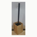 GEDY \| Scopino WC Bonnie, Scopettino Bagno in Bambù con Ciuffo in