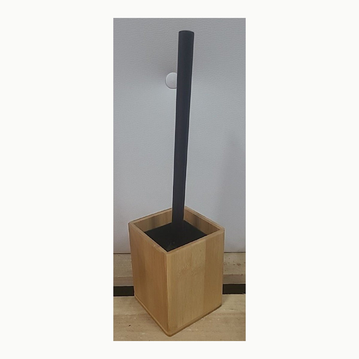 GEDY \| Scopino WC Bonnie, Scopettino Bagno in Bambù con Ciuffo in