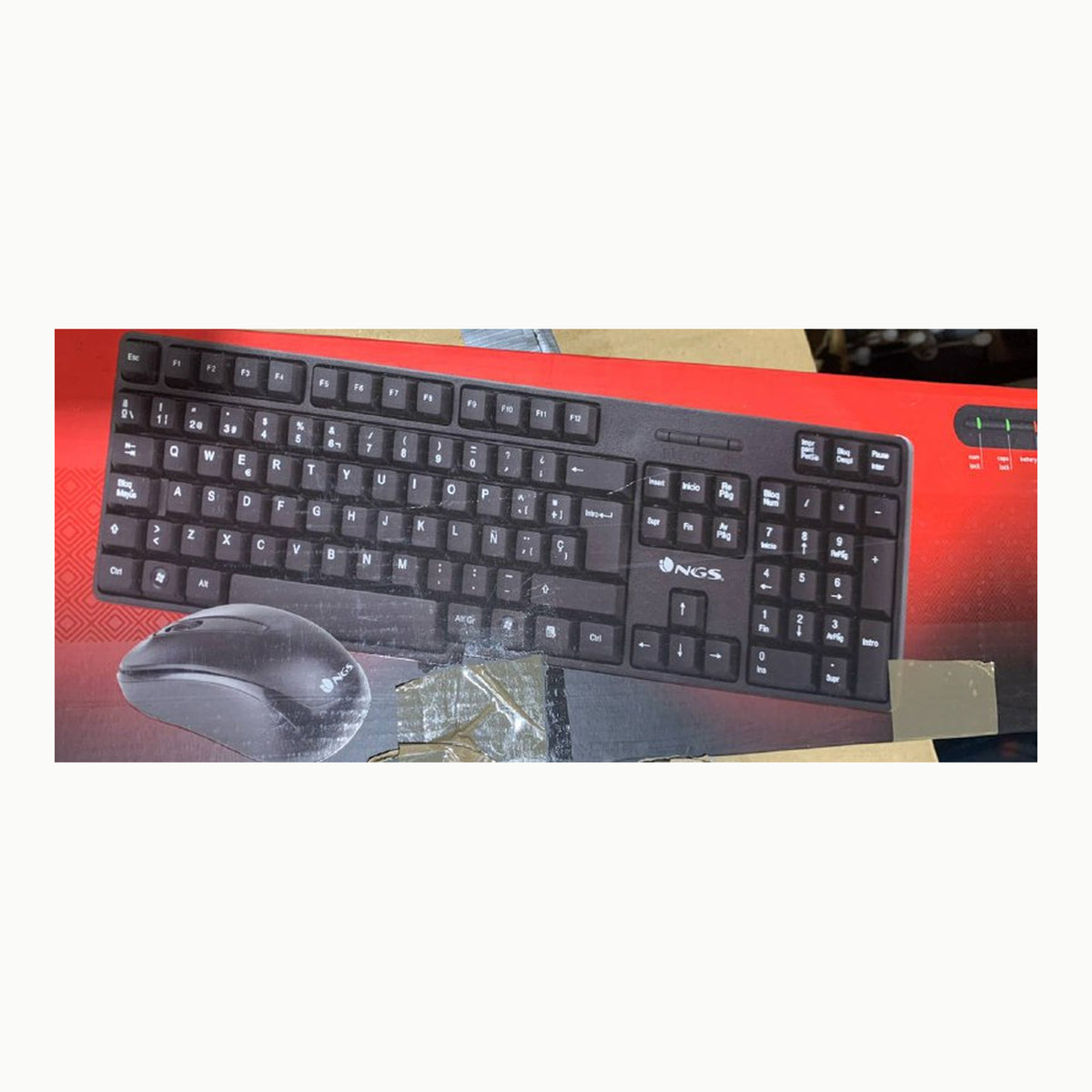 NGS Euphoria Kit Spanisch Sprache \(QWERTY\) - Kabelloses