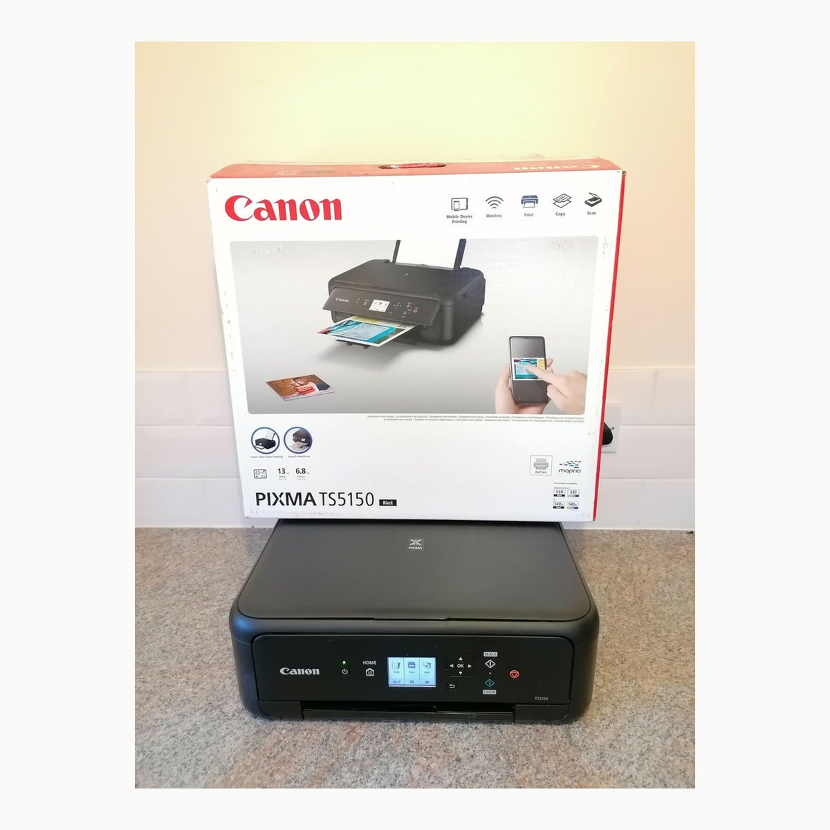 Canon PIXMA TS5150 – Impresora Multifunción para Uso Doméstico \